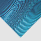 Aqua Blue Ripples Seidenpapier (Ausschnitt)