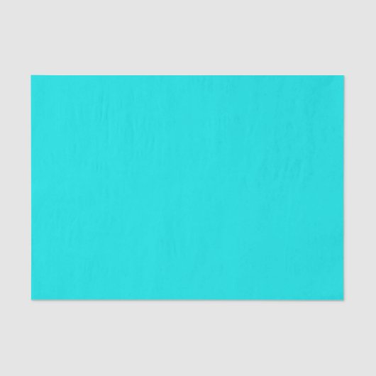 Aqua Blue Seidenpapier (Vorderseite)