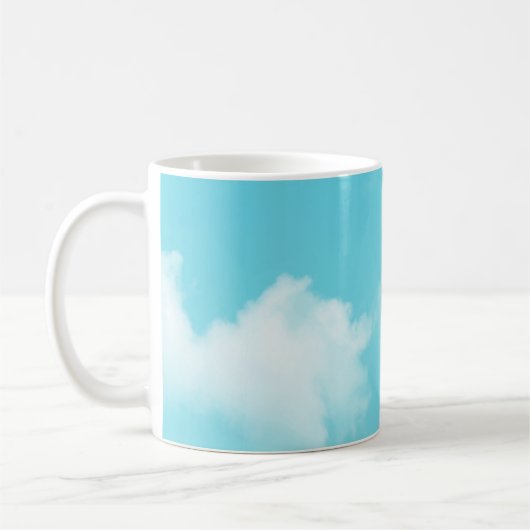 Aqua Blue Sky Kaffeetasse (Links)