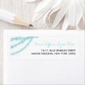 Aqua Blue Stilvolle Funkellichter Hochzeit (Insitu)