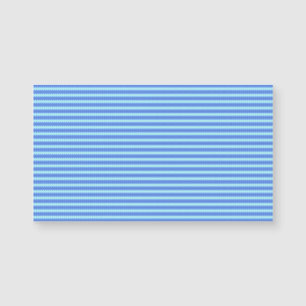 Aqua Blue Strick Crochet Strip Texturmuster Magnetkarte