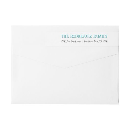 Aqua Blue Texas JOY Holiday (Rückseite)