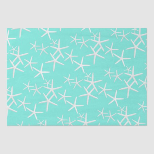 Aqua Blue Tissue Seidenpapier (Vorderseite)