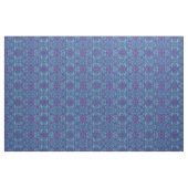 Aqua Blue und Lila Zebrastreifen Stoff (Yard (91,4 cm))