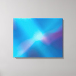 Aqua Blue Violet Glühlicht #1 Abstrakte Leinwand
