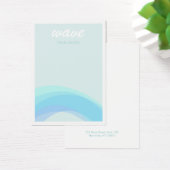 Aqua Blue Wave Nautical (Schreibtisch)