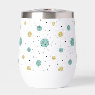 Aqua Blue Yellow Franciscan Sternexplosion Mitte J