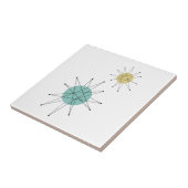 Aqua Blue Yellow Franciscan Sternexplosion Mitte J Fliese (Seite)