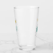 Aqua Blue Yellow Franciscan Sternexplosion Mitte J Glas (Links)