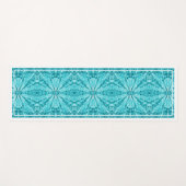 Aqua Blues Yogamatte (Vorderseite (Horizontal))