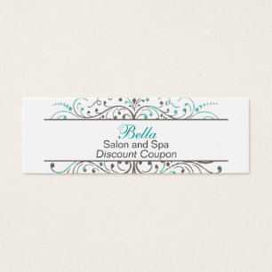 Aqua Blühe Personalisierte Business Stationery