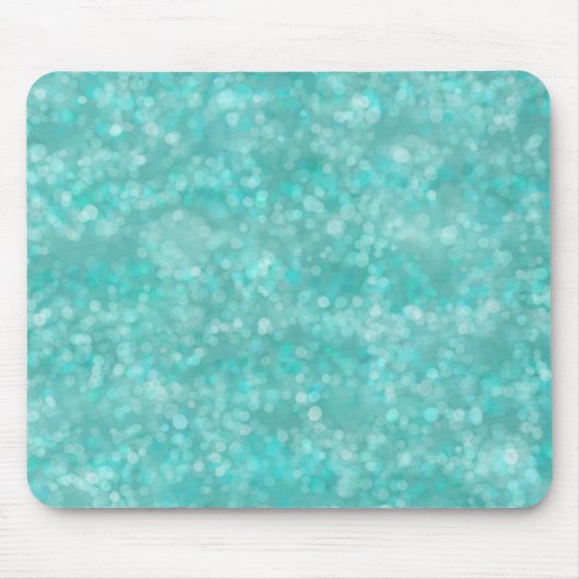 Aqua Bokeh Mousepad (Vorne)