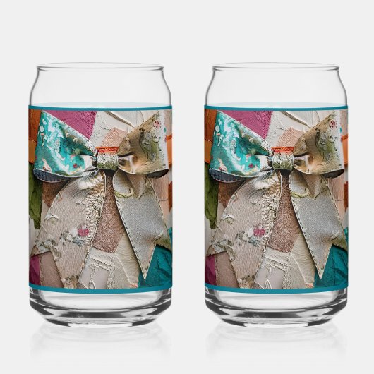 Aqua Bow Soda Glass Dosenglas (Rückseite)