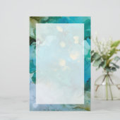 Aqua Brume I Briefpapier (Stehend Vorderseite)