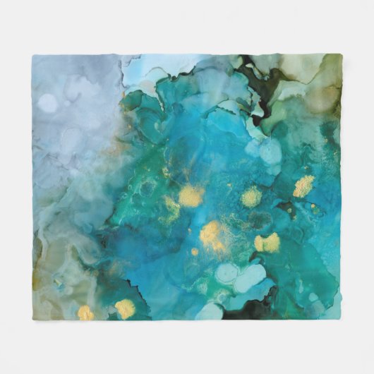 Aqua Brume I Fleecedecke (Vorderseite (Horizontal))