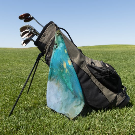 Aqua Brume I Golfhandtuch (Gras)