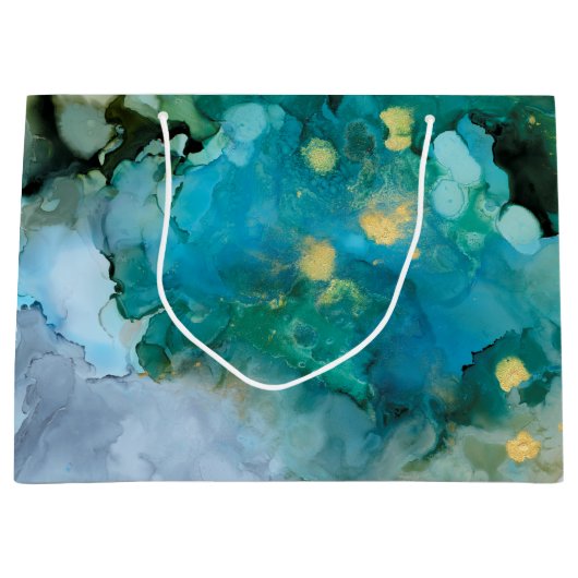 Aqua Brume I Große Geschenktüte (Vorderseite)