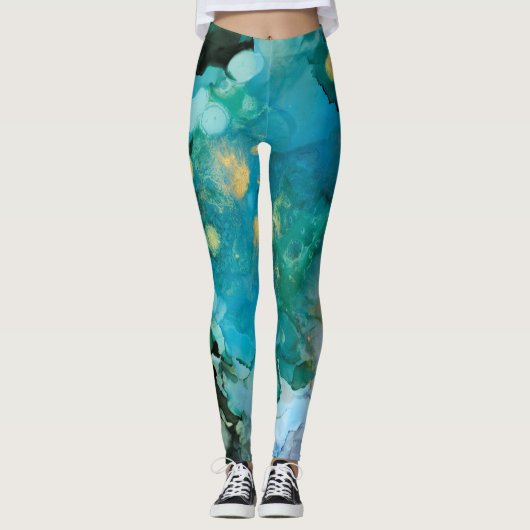 Aqua Brume I Leggings (Vorderseite)