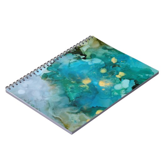 Aqua Brume I Notizblock (Linke Seite)