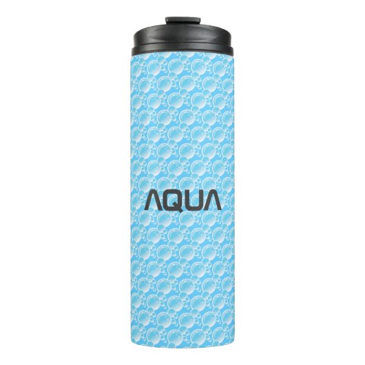 AQUA BUBBLES, Cool Thermosbecher (Vorderseite)
