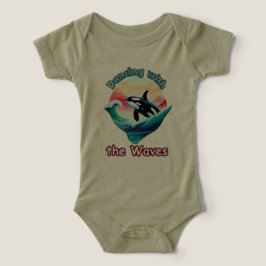 Aqua Burst: Joyful Killer Whale