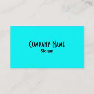 Aqua Business Card Visitenkarte