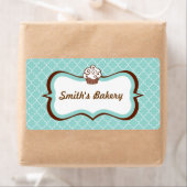 Aqua Business Cupcake Labels (Insitu)