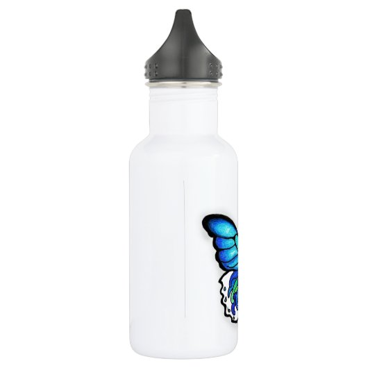 Aqua Butterfly Trinkflasche (Links)