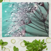 Aqua Cactus Bonsai Bloom Kitchtuch Küchentuch (Gefaltet)