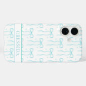 Aqua Case-Mate iPhone Hülle (Rückseite (Horizontal))