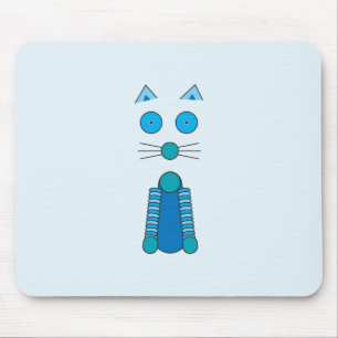 Aqua CAT Mousepad