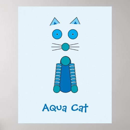 Aqua CAT Poster (Vorne)