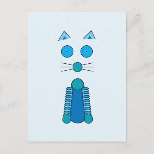 Aqua CAT Postkarte (Vorderseite)