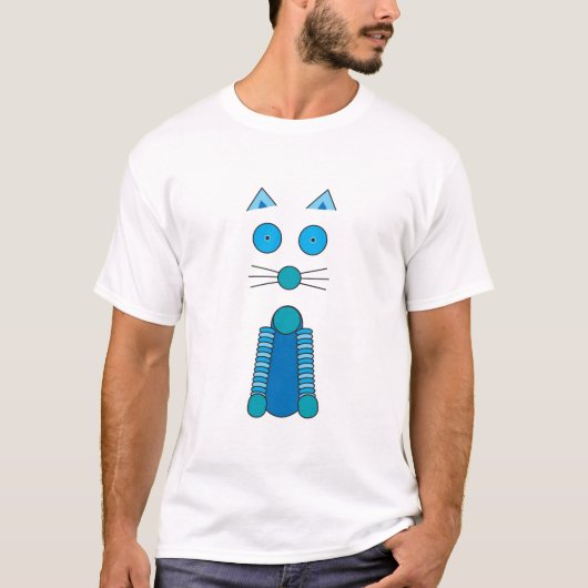 Aqua CAT T-Shirt (Vorderseite)