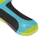 Aqua & Chartreuse Mitte Jahrhundert Mod Retro Must Schneidebrett (Ecke)