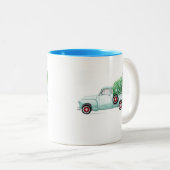 Aqua Chevy Tasse (VorderseiteRechts)