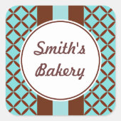 Aqua Chocolate Sticker (Vorderseite)