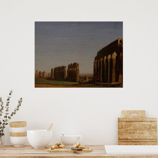 Aqua Claudia Poster (Küche)