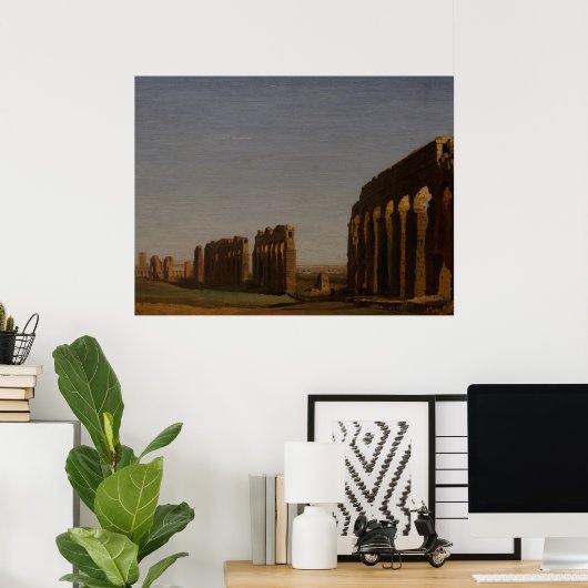 Aqua Claudia Poster (Heimbüro)