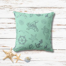 Aqua Coastal Sea Life