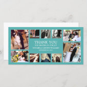 AQUA COLLAGE | DANKE, DASS DU KARTE (Vorne/Hinten)