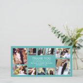 AQUA COLLAGE | DANKE, DASS DU KARTE (Stehend Vorderseite)