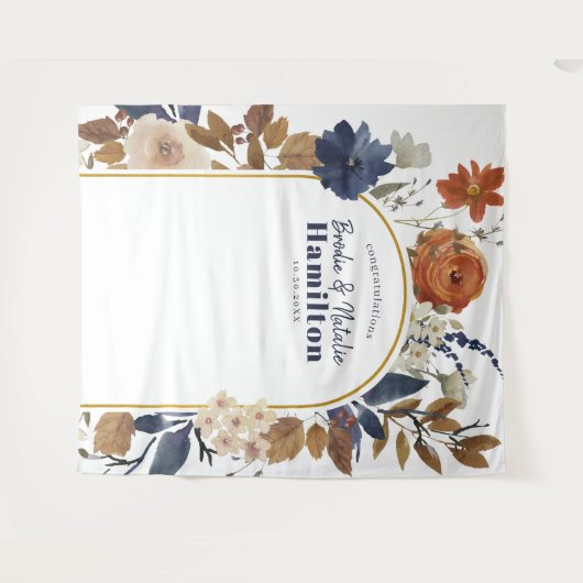 Aqua-color Dusty Wandteppich (Vorderseite (Horizontal))