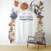 Aqua-color Dusty Wandteppich (Beispiel)