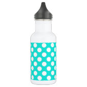 Aqua Color Polka Dots Trinkflasche (Links)