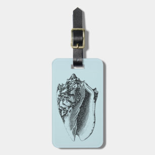 Aqua Conch Muschel Gepäckanhänger