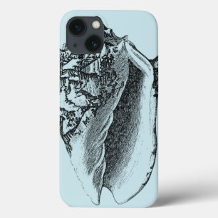 Aqua Conch Shell Case-Mate iPhone Hülle