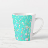 Aqua Confetti Latte Tasse (Rechts)