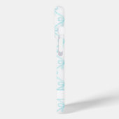 Aqua Coquette Wasserfarbenbögen Case-Mate iPhone Hülle (Rückseite / Links)
