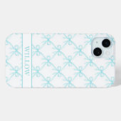 Aqua Coquette Wasserfarbenbögen Case-Mate iPhone Hülle (Rückseite (Horizontal))